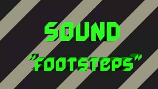 Sound quotFootstepsquot Som de passos [upl. by Wilhide]