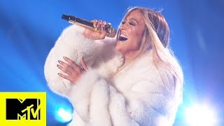 Jennifer Lopez Performs quotDineroquot quotI’m Realquot And More  MTV VMAs  Live Performance [upl. by Llehsam]