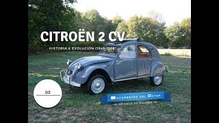 Citroën 2 CV 12 Historia y evolución 19481966 [upl. by Ylas]