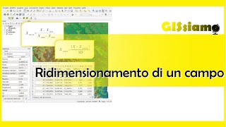 Ridimensionamento di un campo in QGIS [upl. by Cormac]