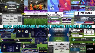 NEW SCOREBOARDS PACKS UPDATE SEASON 2324  ALL PATCH COMPATIBLE  REVIEWS GAMEPLAY [upl. by Carlick]