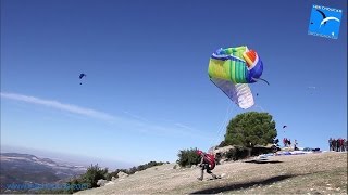 Tuto parapente  la gestion du tangage au decollage [upl. by Gall576]