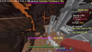 Hypixel Skyblock Precursor Ruins Former WR36921 [upl. by Anselmi]