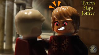 Tyrion Slaps Joffrey King  Game of Thrones Stop Motion gameofthrones [upl. by Sibylla]