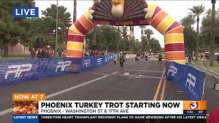 Phoenix turkey trot kicks off [upl. by Neenad366]