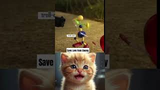 Save Love Next Level 💔 ll trollcat3 lovestory shorts catvideos [upl. by Storfer]