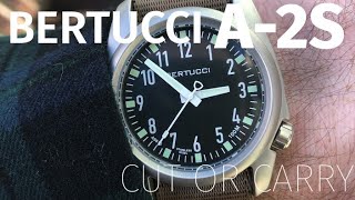 Cut or Carry Bertucci A2S A9815 Field Watch Review [upl. by Sorensen833]