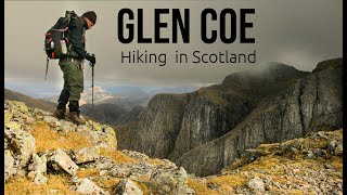 Solo Hiking an iconic mountain in Glen Coe Scotland [upl. by Anaigroeg]