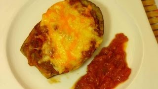 Berenjena rellena de Ratatouille receta paso a paso [upl. by Nickey445]