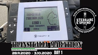 TRANSITALIA MARATHON 2020  DAY 1 RIMINI  SANSEPOLCRO [upl. by Topper]