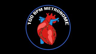 100 BPM Metronome [upl. by Aidnyl372]