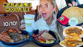 Waffle House Mukbang The Greatest Breakfast Of All Time [upl. by Attaynik]