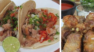 Carnitas de Puerco Estilo Michoacán [upl. by Andert]