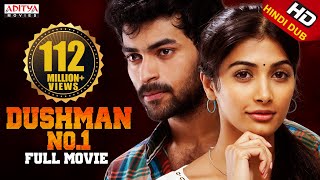 Dushman No1 Hindi Dubbed Full Movie MUKUNDA  Varun Tej Pooja Hegde  Aditya Movies [upl. by Ylra]