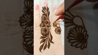 Beautiful unique finger back side mehndi design🌹mehandi ke design ll simple mehndi dezine🌹shorts [upl. by Aluin306]