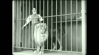 Charlie Chaplin  The Lions Cagemp4 [upl. by Arrais]