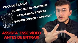 Como é a faculdade de odontologia É caro É difícil Assista antes de entrar  Lucas Venâncio [upl. by Arella]