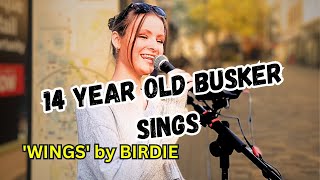 Sioned Mays Incredible Raw Talent On Birdys Wings Acoustic Cover [upl. by Hermann]