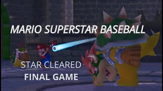 Mario Superstar Baseball  STAR CLEARED on CHALLENGE mode [upl. by Juanne202]