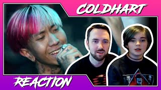 COLD HART  Dad and Daughter Reaction  Lil Peep Inspired GBC Rapper [upl. by Aimat304]