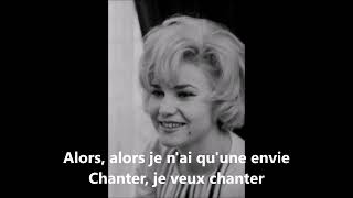 Michèle Torr  Quand le rideau est fermé Una ragione di più testo  1970 [upl. by Emoryt123]