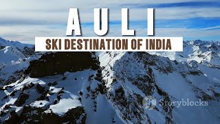 Auli in Uttarakhand Tourist Places To Visit [upl. by Kirst989]