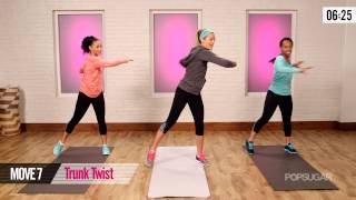 Popsugar Fitness 10 Min Ultimate Warmup [upl. by Tterb]