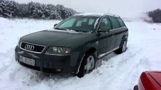 Audi A6 Allroad 27 BiTurbo snow [upl. by Neerehs677]