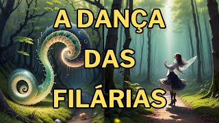 Dança das Filárias  Ultrassom da Filariose Escrotal [upl. by Einnok964]