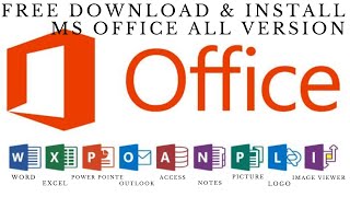 Microsoft Office 2016 download free for windows 10  MS Office download for windows 10 free [upl. by Nahpos]