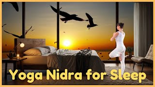 Yoga Nidra Meditation for Deep Sleep  Overcome Insomnia and Stress [upl. by Nahtan]