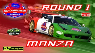 GTRC GR3 Round 1 Monza LIVE lobby 2 [upl. by Reivilo]