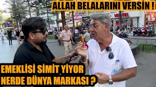 ALLAH BELALARINI VERSİN  AKP marka olmuş peki halk ne diyor  Emekliler isyan etti [upl. by Fritzie578]