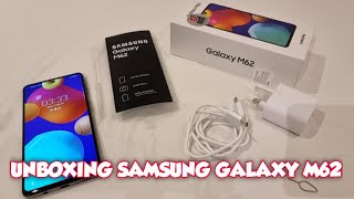 Samsung Galaxy M62 Unboxing [upl. by Eevets]