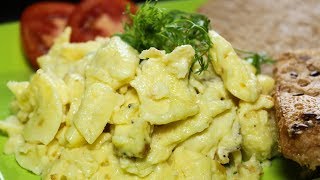 Perfect Scrambled Eggs Indian Style  How to make Basic Scrambled Eggs  Kanaks Kitchen [upl. by Derril]