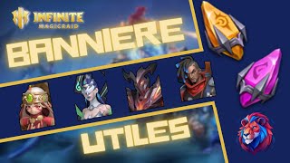 BANNIERE UTILES  Du très fort et du très utile  INFINITE MAGICRAID [upl. by Stultz600]