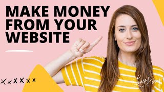 5 Ways to Make Money from Your Website [upl. by Junna556]