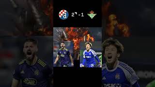 🇭🇷 Dinamo Zagreb 21 Real Betis 🇪🇸⚪UEFA Europa Conference League🔴 [upl. by Loveridge]