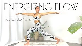 10 Minute ENERGIZING Everyday Yoga Flow  30 Day Yoga Challenge  Day 19 [upl. by Aimal]