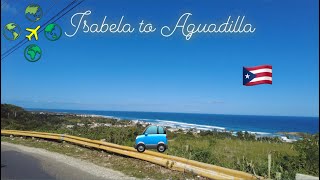 Driving in Puerto Rico from Isabela to Ramey base Aguadilla 4K [upl. by Ahsiken564]