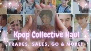 Kpop Monthly Collective Haul  JulyAugust trades sales mercari amp more [upl. by Creight]