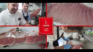 En streaming desde la cocina limpiamos una ventresca de atún [upl. by Anerbes]