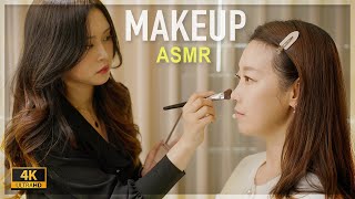 ASMR 😪 연말모임을 위한 메이크업을 받았어요 🫧 팅글 수면은 덤 [upl. by Airamas225]