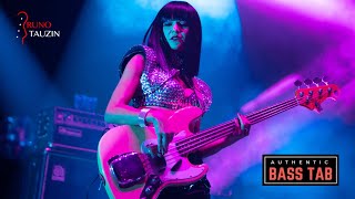 Khruangbin  Maria Tambien 🎸 Authentic Bass Cover  TAB [upl. by Eninaj]