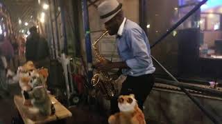 Unbelievable NYC Saxophone Performance  Careless Whisper [upl. by Stuppy]