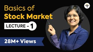 Basics of Stock Market For Beginners Lecture 1 By CA Rachana Phadke Ranade [upl. by Cilo]