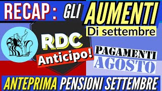 📌 RECAP 👉 PENSIONI SETTEMBRE AUMENTI RIVALUTAZIONE 2024 ANTICIPI AGOSTO RIFORMA PENSIONI [upl. by Atalanta580]