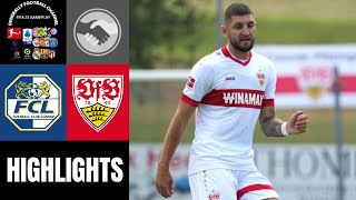 FC Luzern vs VFB Stuttgart Freundschaftsspiel Highlights [upl. by Airtal]