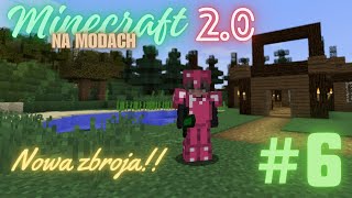 Minecraft na Modach 20  6  Nowa zbroja i narzędzia ⛏️💎  BossRat [upl. by Ardnatal425]