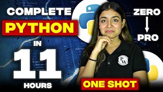 Python Full Course For Beginners Tutorial 2023  Python One Shot  College Wallah [upl. by Pucida]